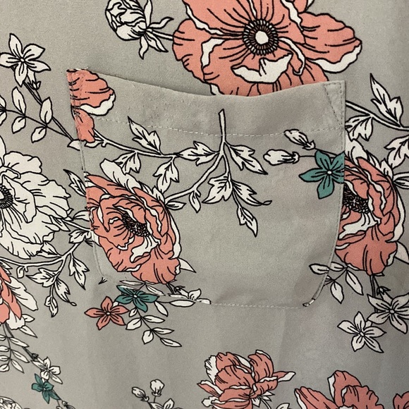 Loft Floral Blouse - Picture 3 of 5